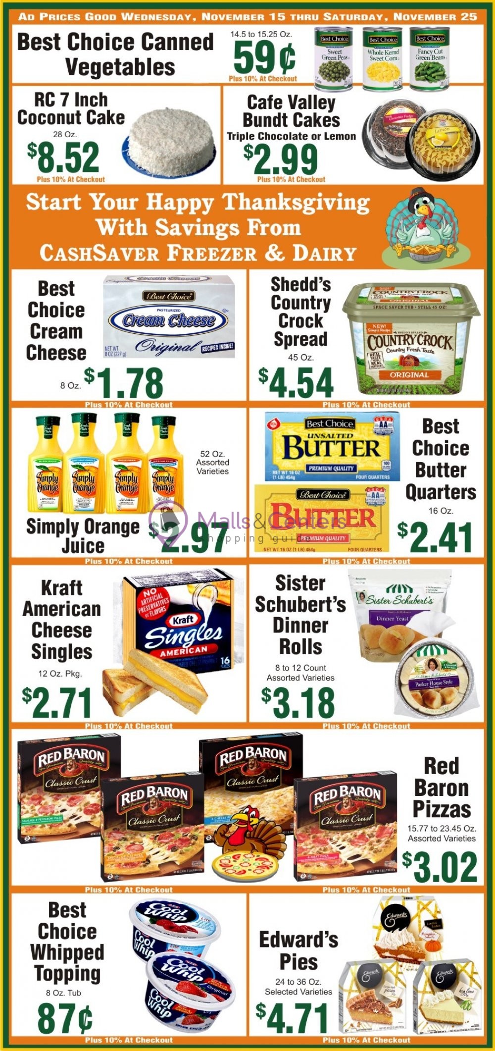 Weekly ad for Harlan Cash Saver valid: 11/15/2023 - 11/25/2023, page 3