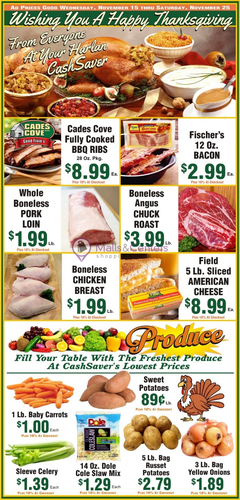 Weekly ad for Harlan Cash Saver valid: 11/15/2023 - 11/25/2023, page 4