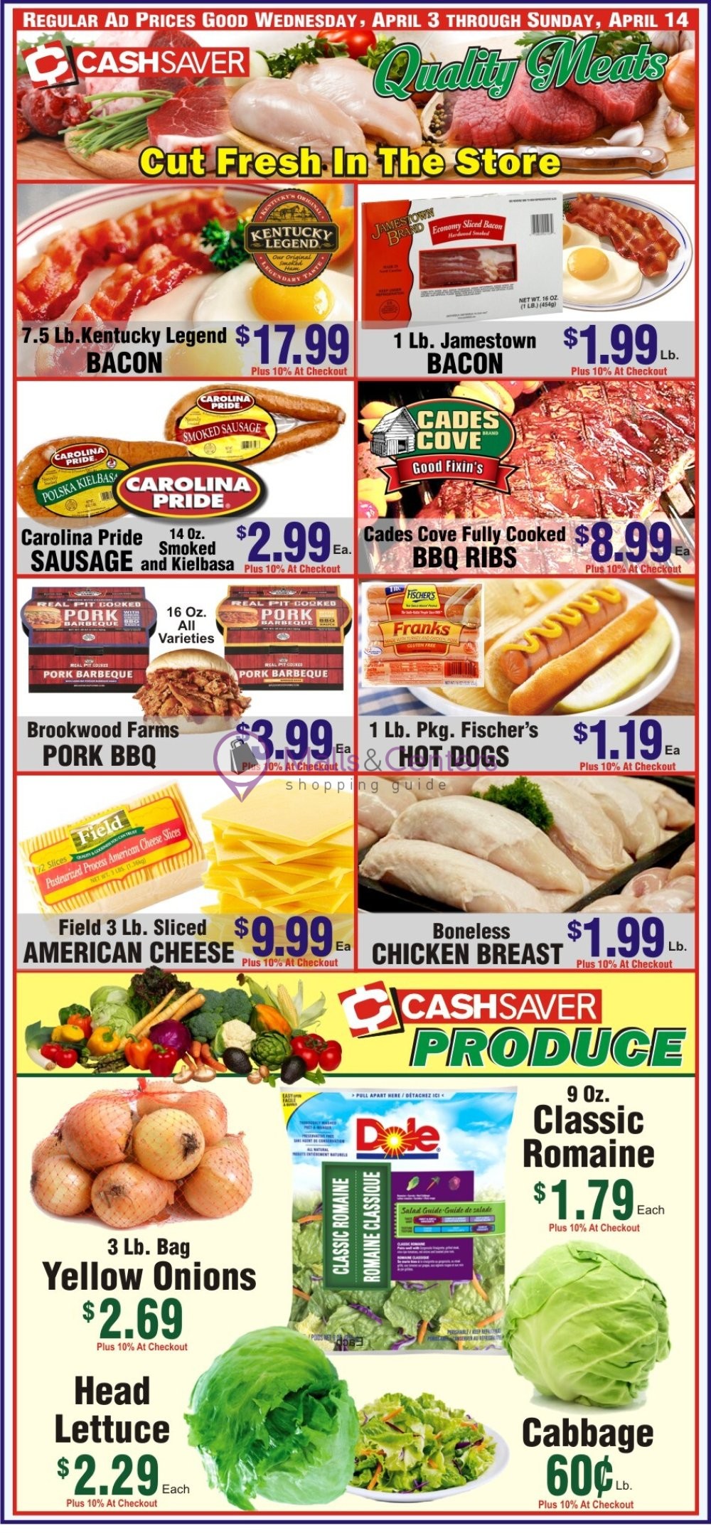 Weekly ad for Harlan Cash Saver valid: 04/03/2024 - 04/14/2024, page 4