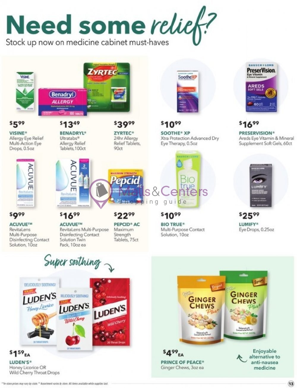 Harmon Face Values Weekly Ad sales & flyers specials MallsCenters