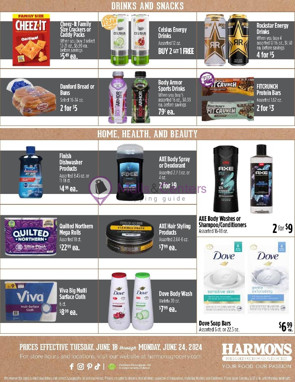 Weekly ad for Harmons valid: 06/18/2024 - 06/24/2024, page 6 Weekly ad for Harmons valid: 06/18/2024 - 06/24/2024, page 6