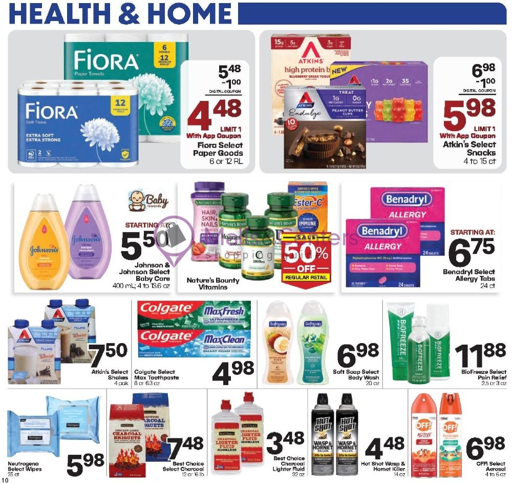 Weekly ad for Harps Foods valid: 08/12/2026 - 08/18/2026, page 10
