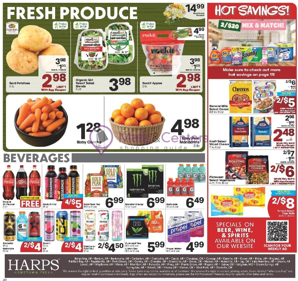 Weekly ad for Harps Foods valid: 08/12/2026 - 08/18/2026, page 12