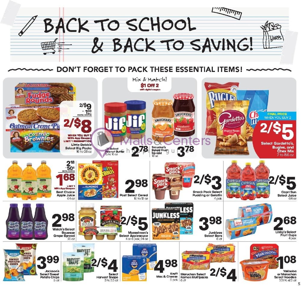 Weekly ad for Harps Foods valid: 08/12/2026 - 08/18/2026, page 5