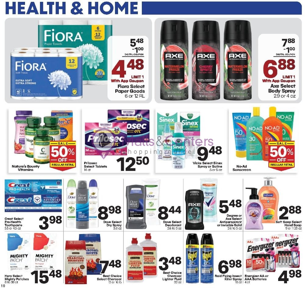 Weekly ad for Harps Foods valid: 08/19/2026 - 08/25/2026, page 10