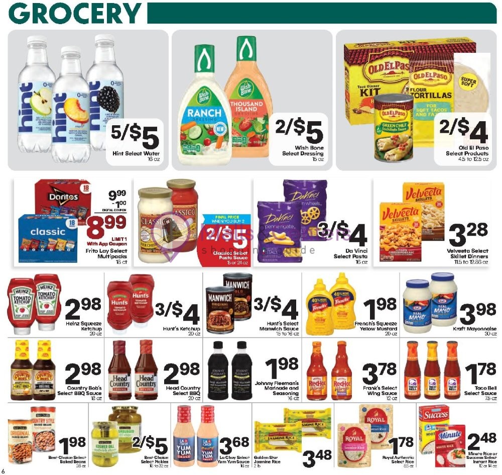 Weekly ad for Harps Foods valid: 08/19/2026 - 08/25/2026, page 6