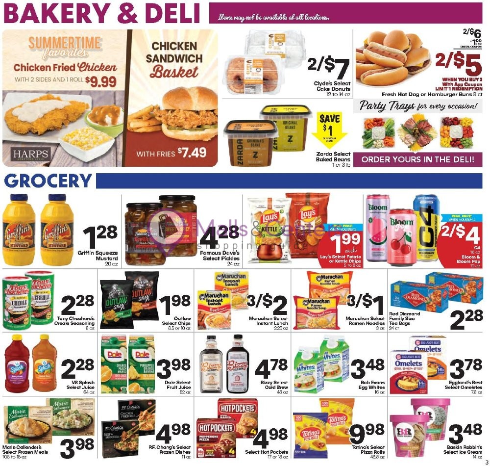Weekly ad for Harps Foods valid: 08/26/2026 - 09/01/2026, page 3