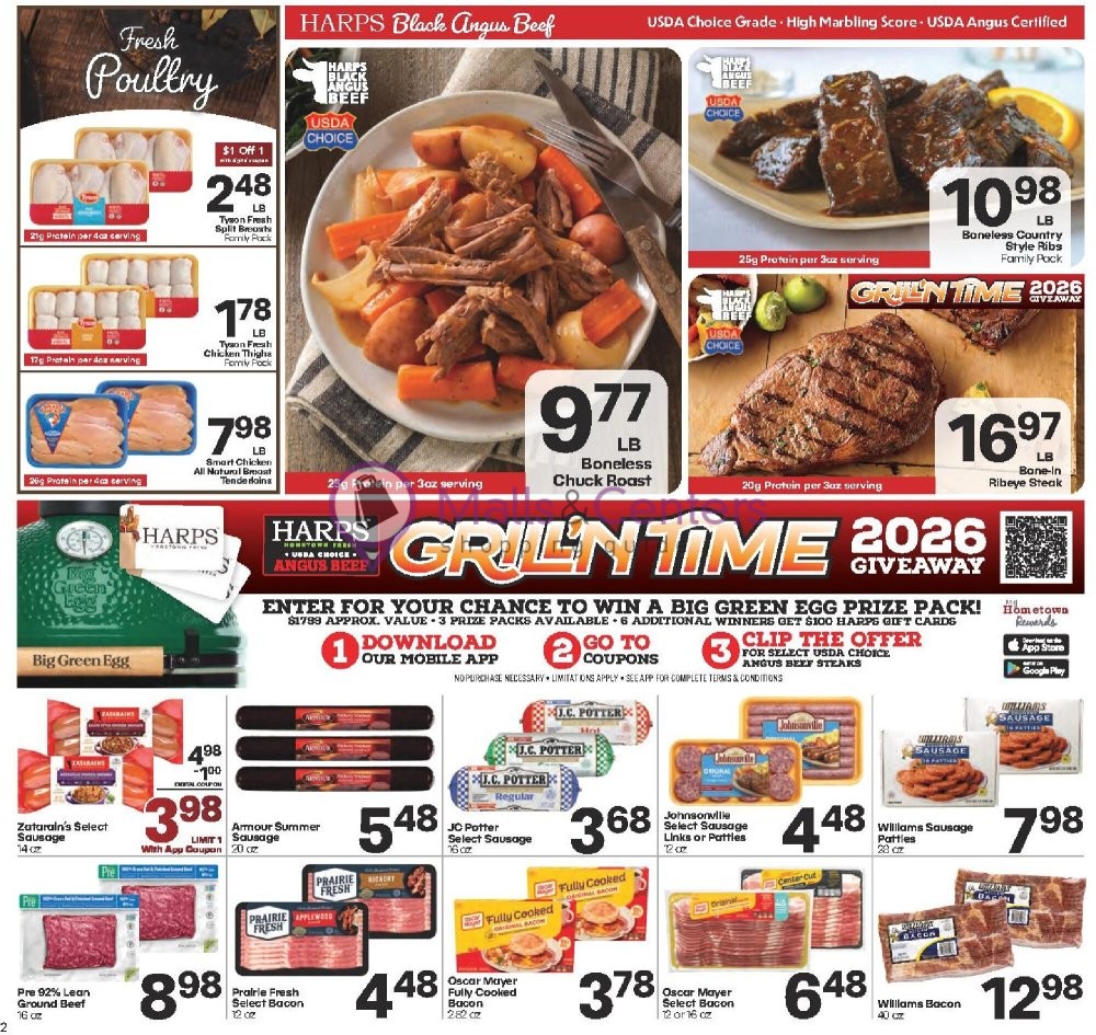 Weekly ad for Harps Foods valid: 07/15/2026 - 07/21/2026, page 2