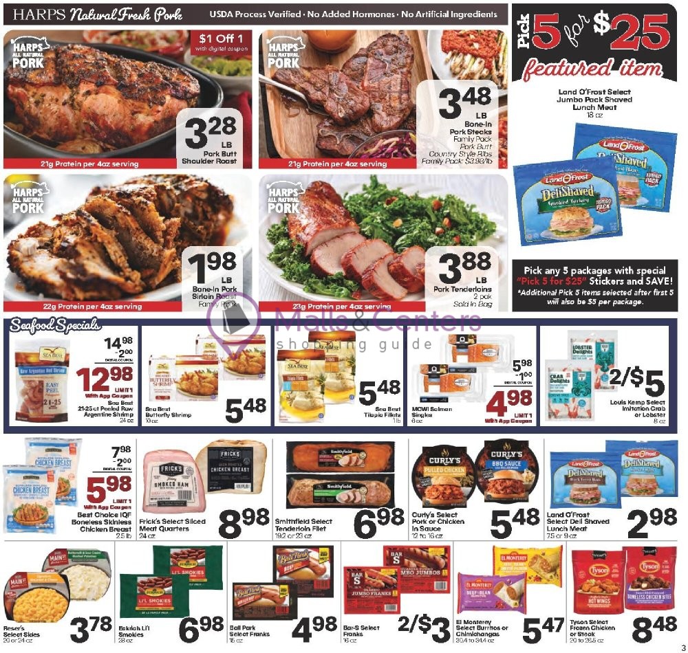 Weekly ad for Harps Foods valid: 07/15/2026 - 07/21/2026, page 3