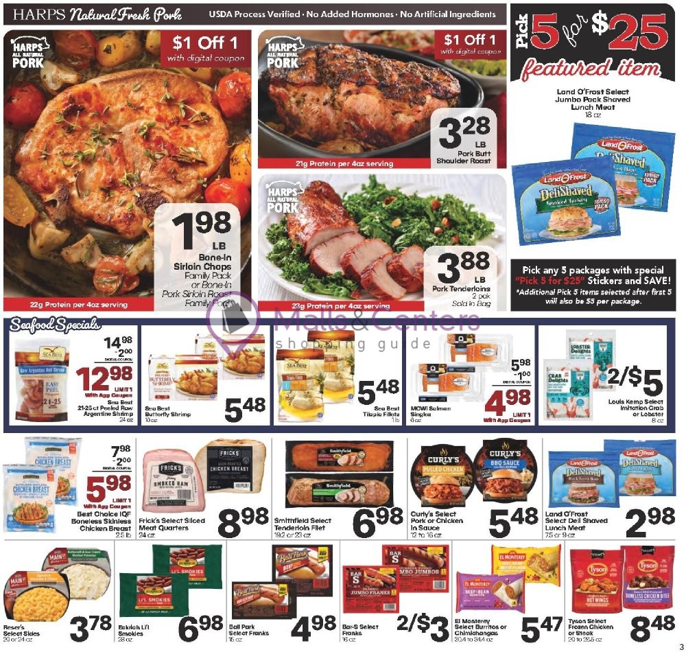 Weekly ad for Harps Foods valid: 07/22/2026 - 07/28/2026, page 3
