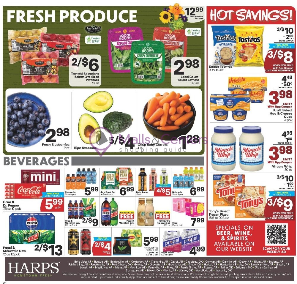Weekly ad for Harps Foods valid: 07/22/2026 - 07/28/2026, page 8