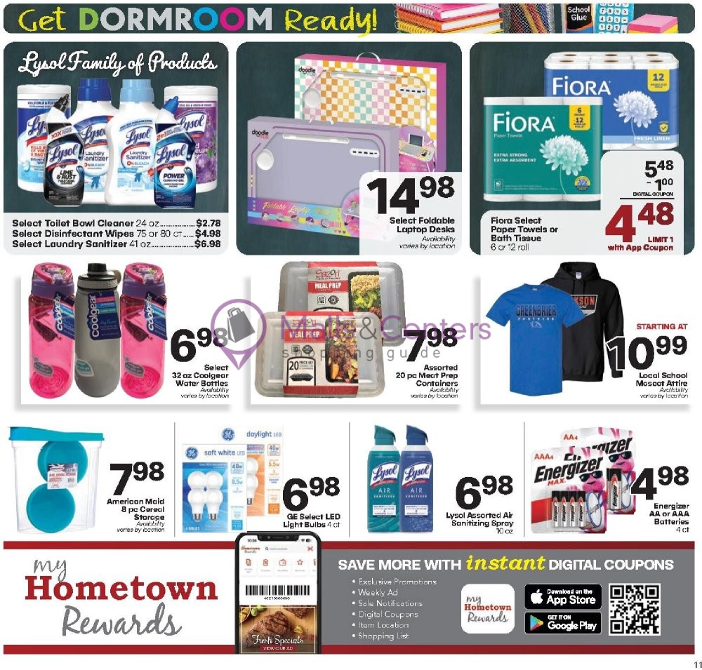Weekly ad for Harps Foods valid: 07/29/2026 - 08/04/2026, page 11
