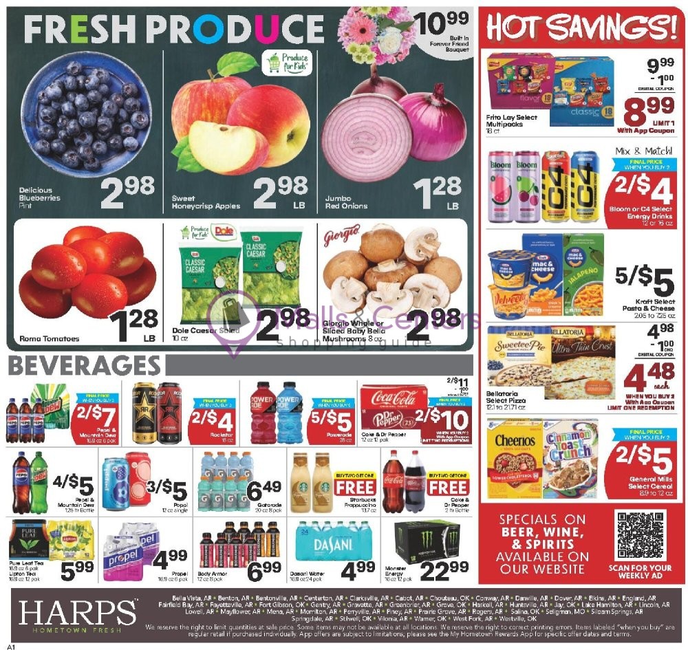 Weekly ad for Harps Foods valid: 07/29/2026 - 08/04/2026, page 12