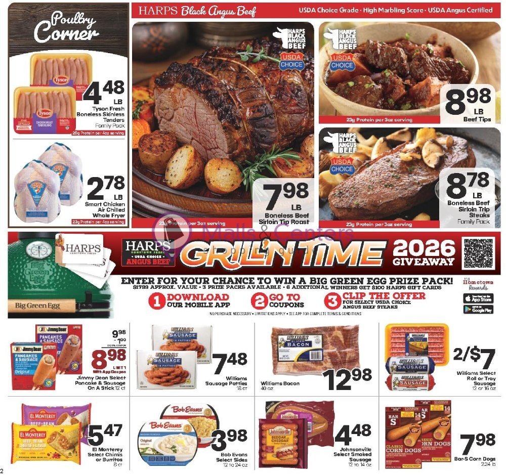Weekly ad for Harps Foods valid: 07/29/2026 - 08/04/2026, page 2