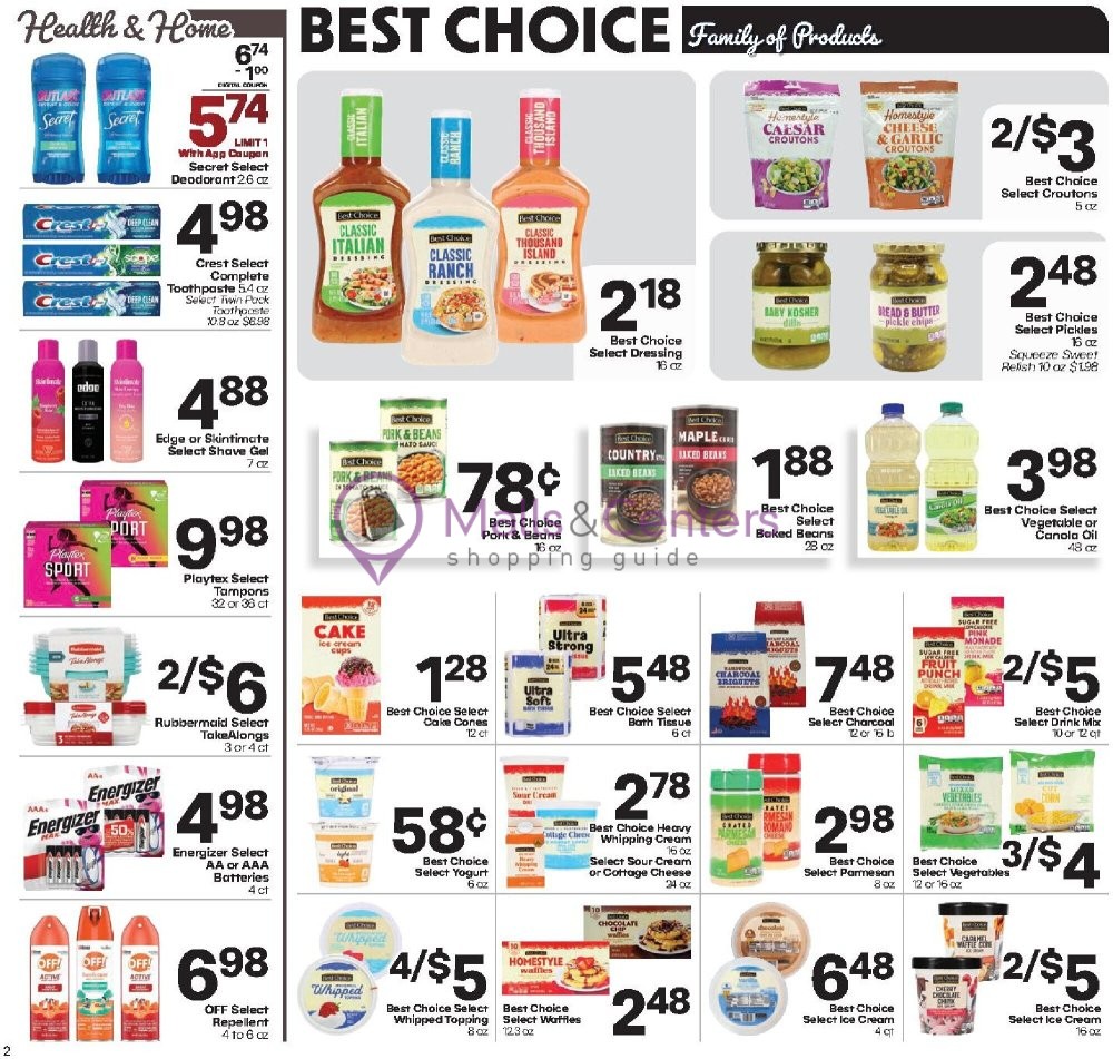 Weekly ad for Harps Foods valid: 07/08/2026 - 07/14/2026, page 2