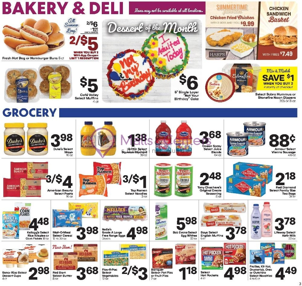 Weekly ad for Harps Foods valid: 07/08/2026 - 07/14/2026, page 3