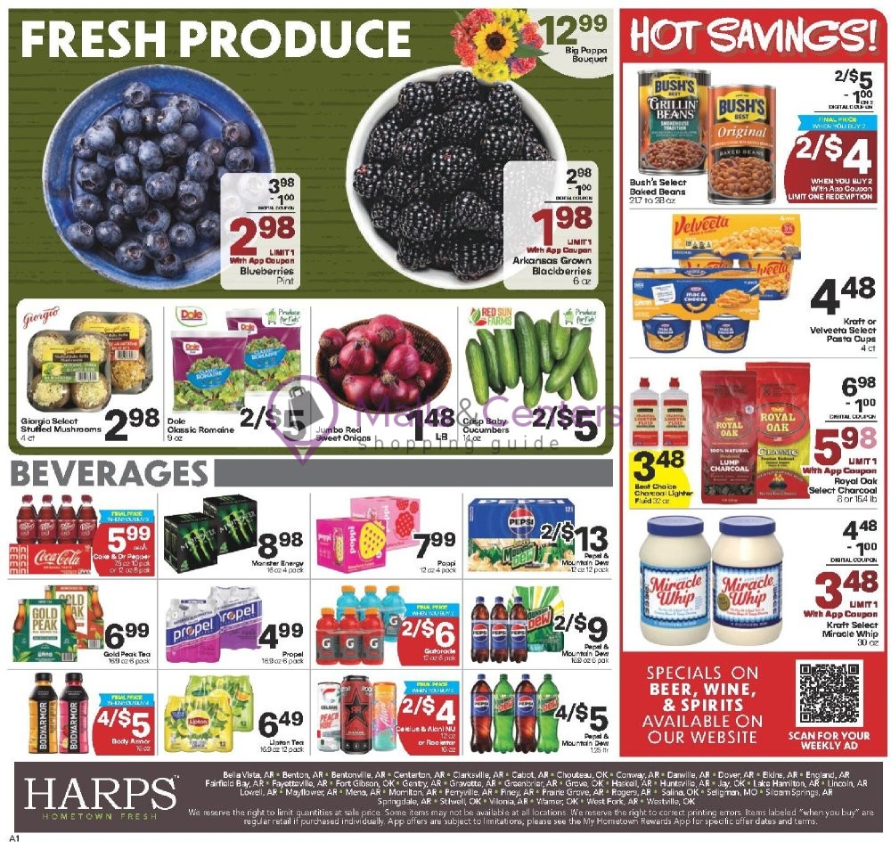 Weekly ad for Harps Foods valid: 06/17/2026 - 06/23/2026, page 8