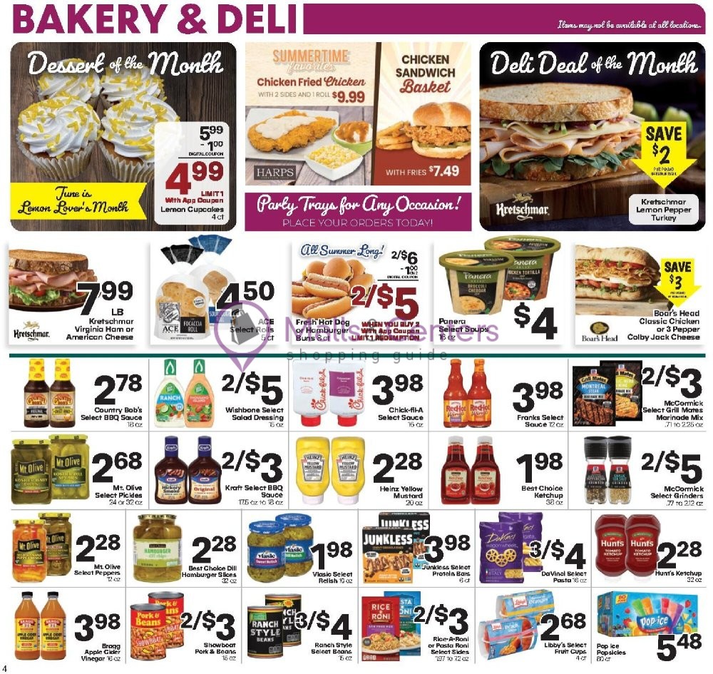 Weekly ad for Harps Foods valid: 06/24/2026 - 06/30/2026, page 4