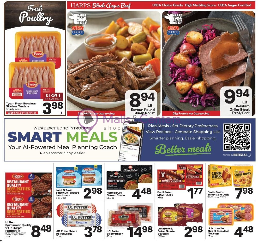 Weekly ad for Harps Foods valid: 09/16/2026 - 09/22/2026, page 2