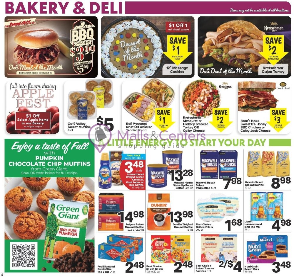 Weekly ad for Harps Foods valid: 09/16/2026 - 09/22/2026, page 4