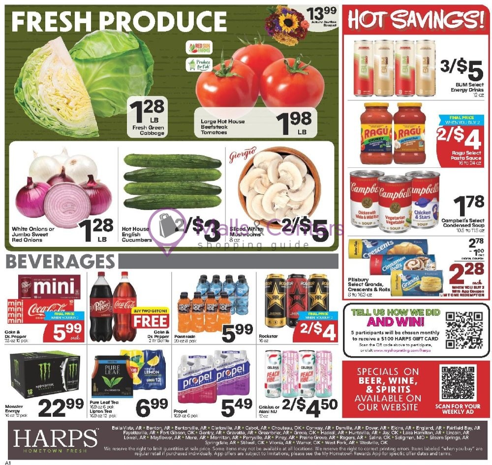 Weekly ad for Harps Foods valid: 09/16/2026 - 09/22/2026, page 8