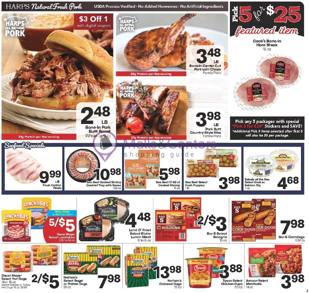 Weekly ad for Harps Foods valid: 09/02/2026 - 09/08/2026, page 3