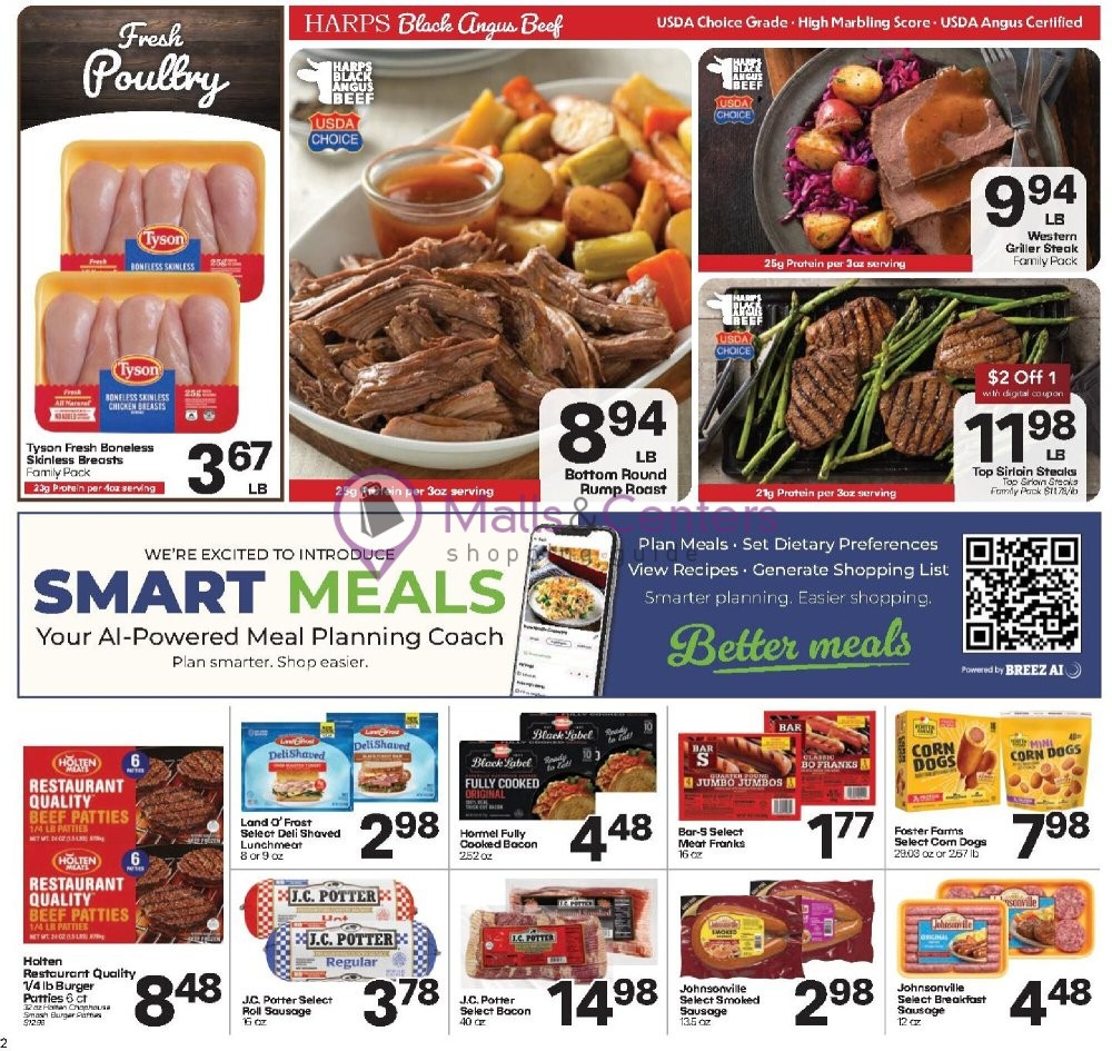 Weekly ad for Harps Foods valid: 09/09/2026 - 09/15/2026, page 2