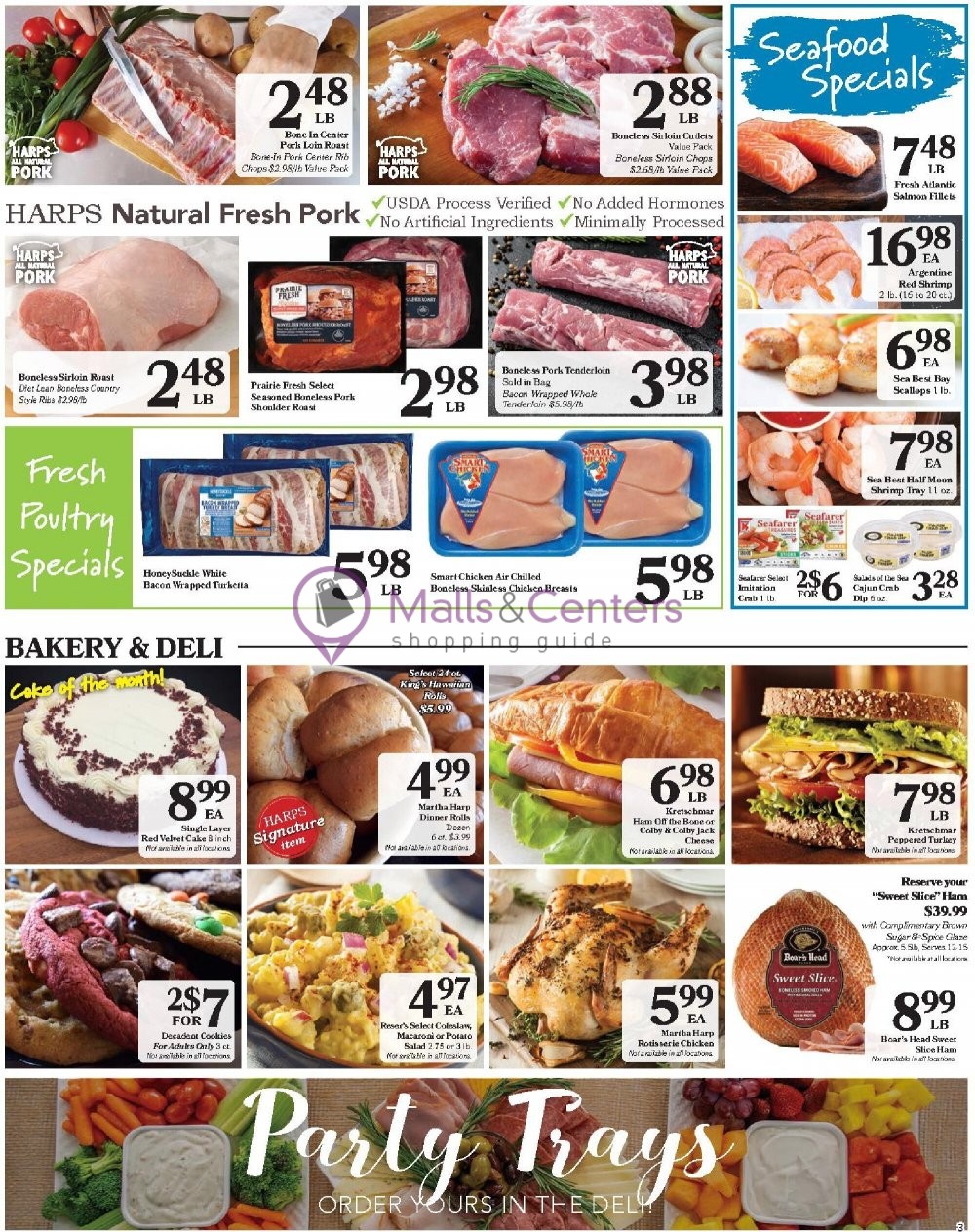 Harps Foods Weekly ad valid from 12/16/2020 to 12/24/2020 MallsCenters