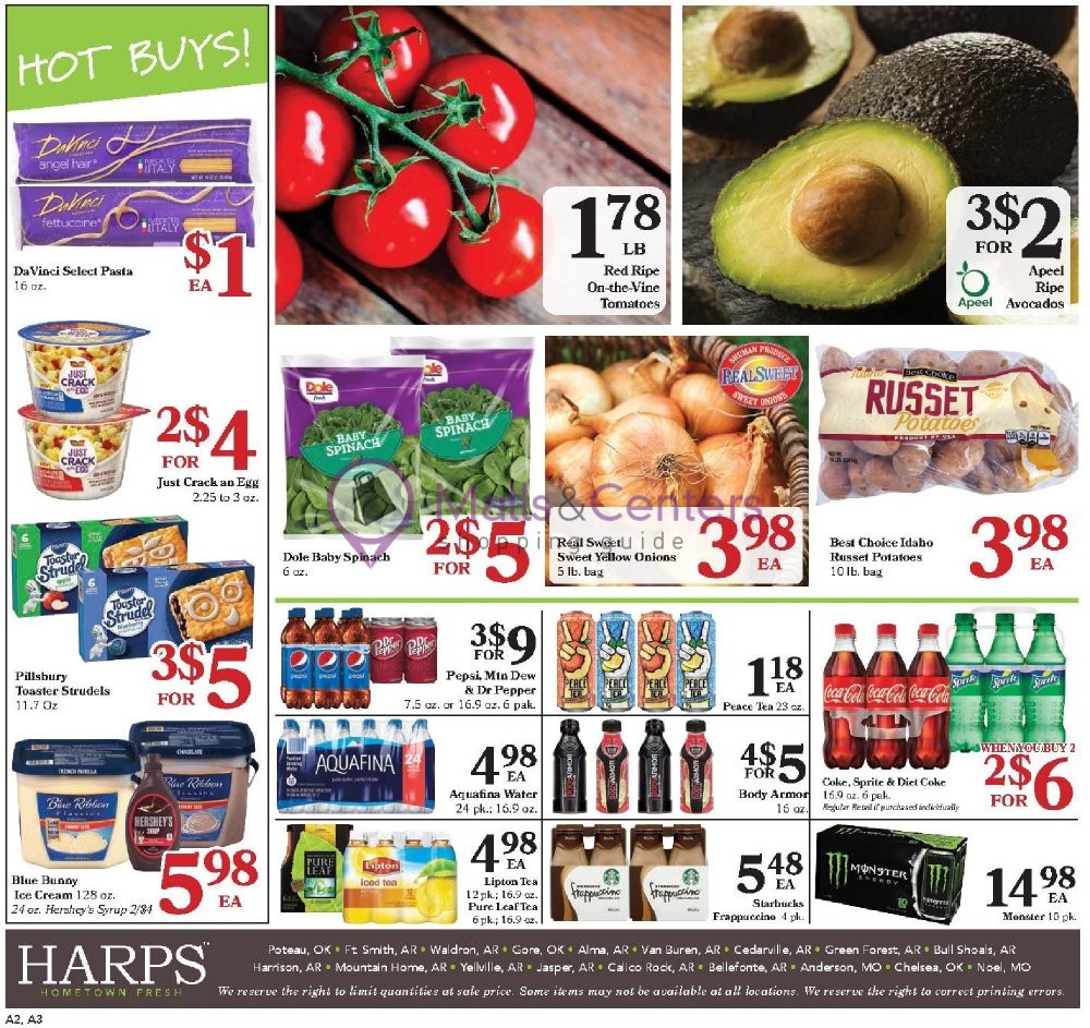 Harps Foods Weekly ad valid from 10/07/2020 to 10/20/2020 MallsCenters