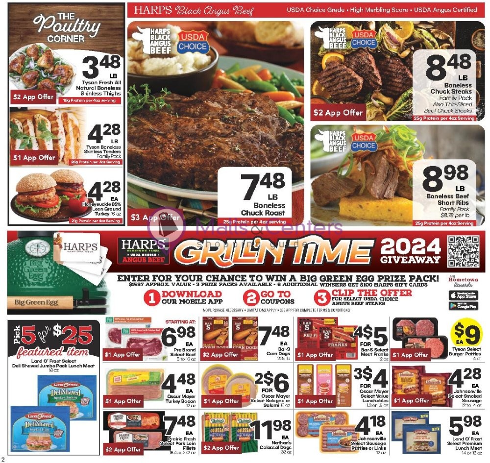 Weekly ad for Harps Foods valid: 06/12/2024 - 06/18/2024, page 2