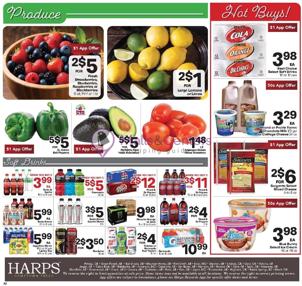 Weekly ad for Harps Foods valid: 06/26/2024 - 07/02/2024, page 12