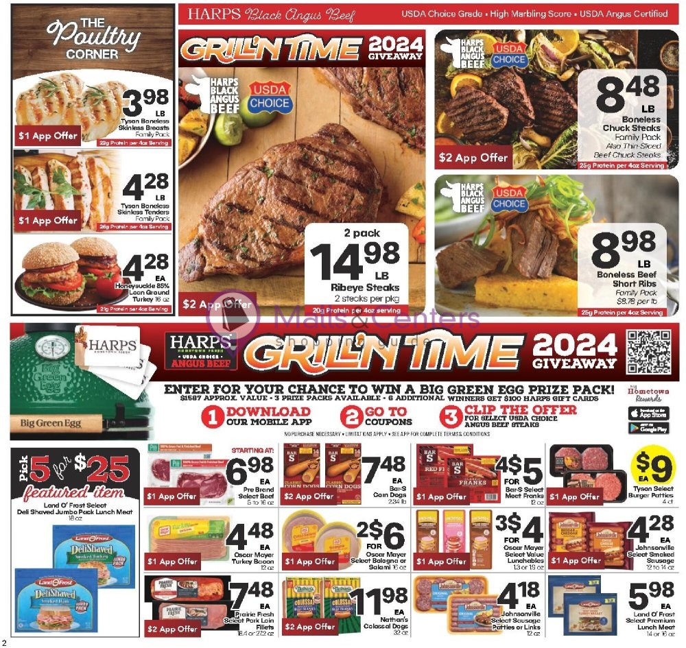 Weekly ad for Harps Foods valid: 06/05/2024 - 06/11/2024, page 2