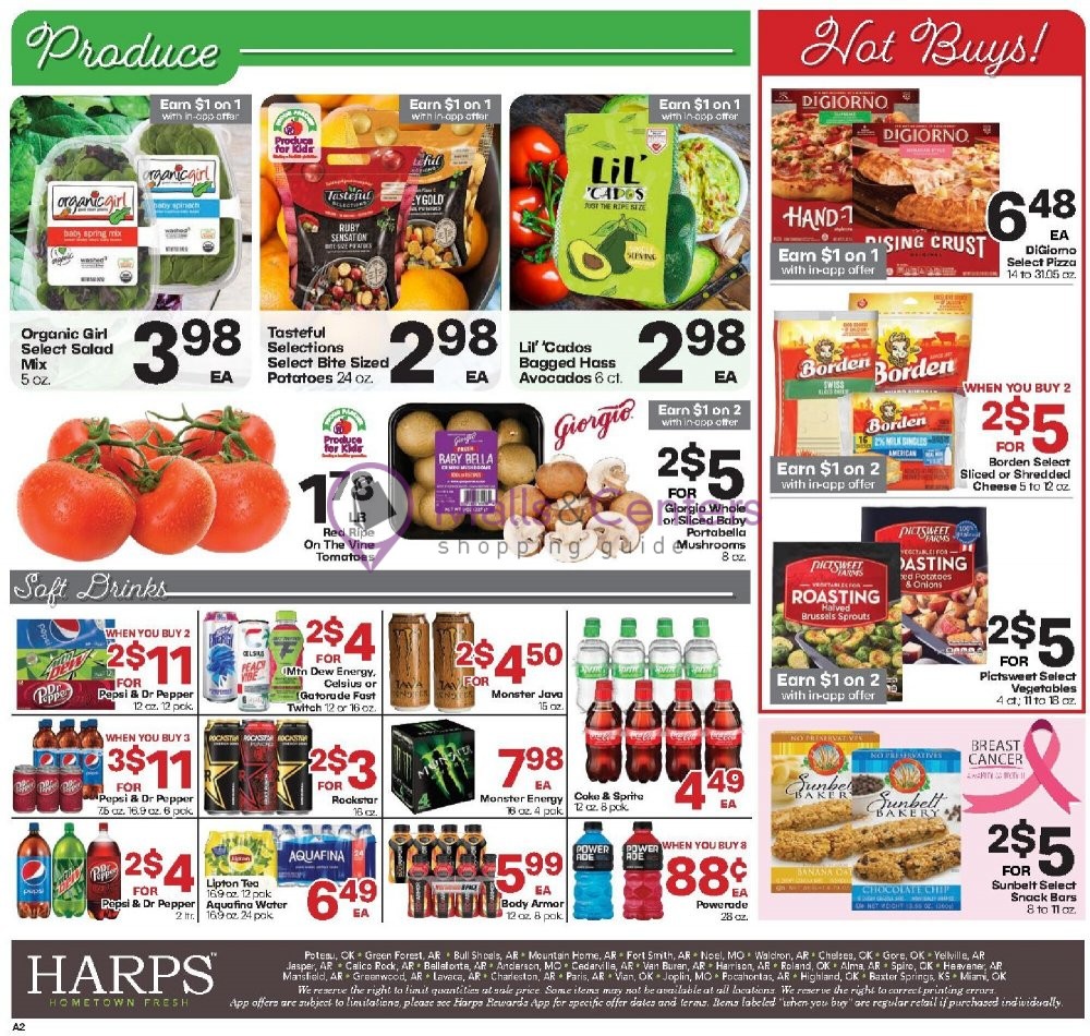 Harps Foods Weekly ad valid from 10/11/2023 to 10/17/2023 MallsCenters