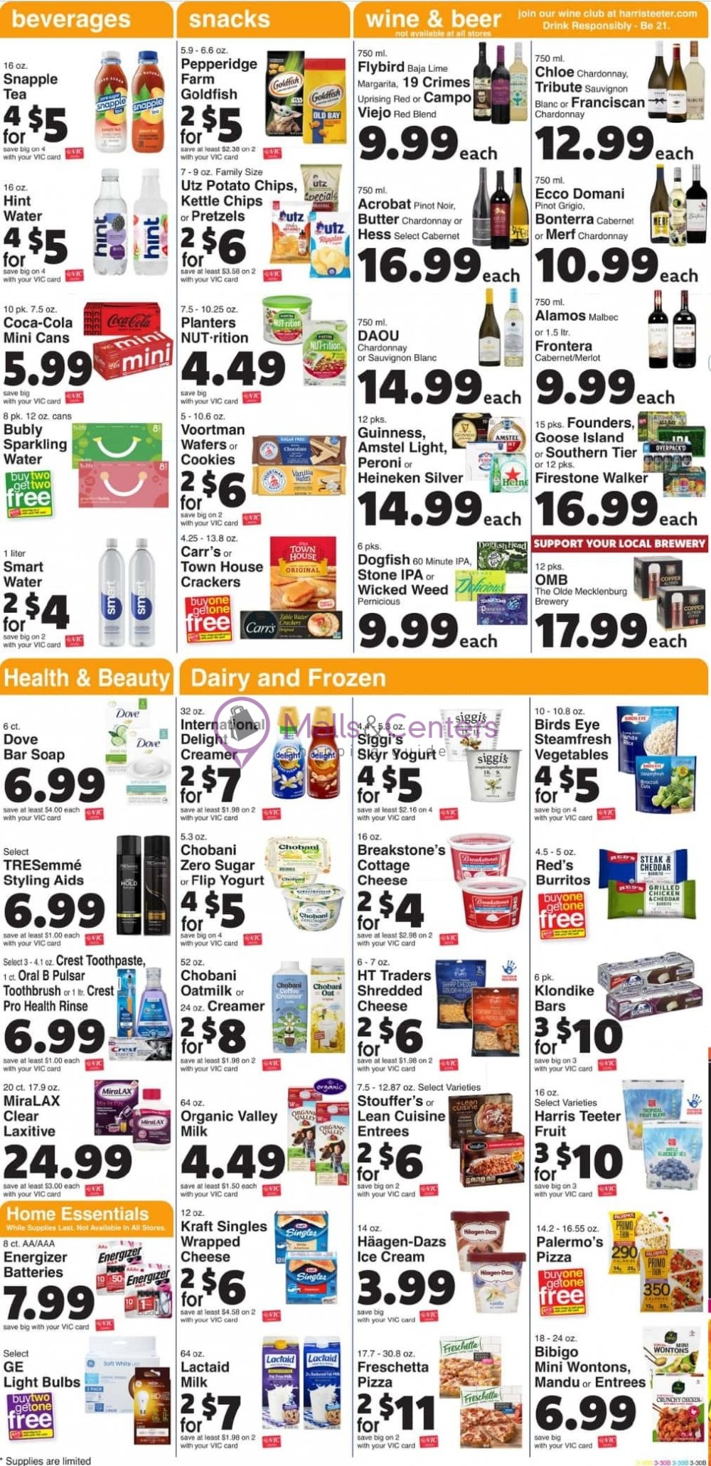 Harris Teeter Weekly Ad sales & flyers specials MallsCenters