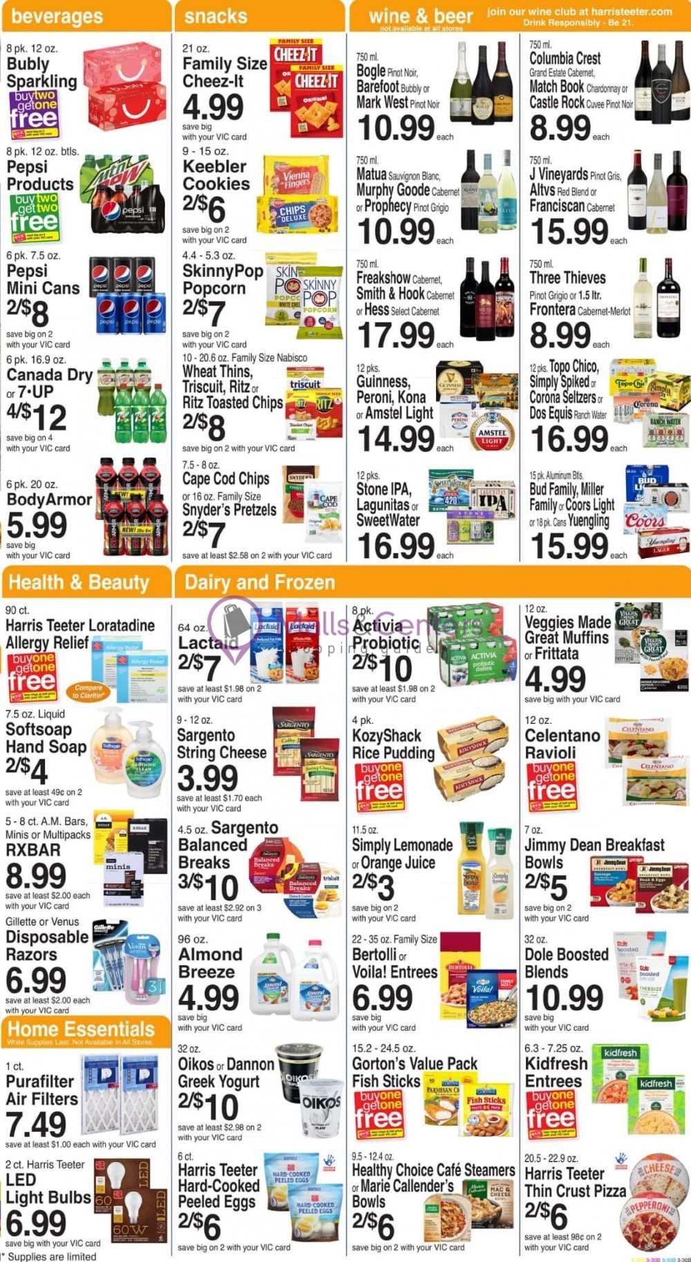 Harris Teeter Weekly Ad sales & flyers specials MallsCenters