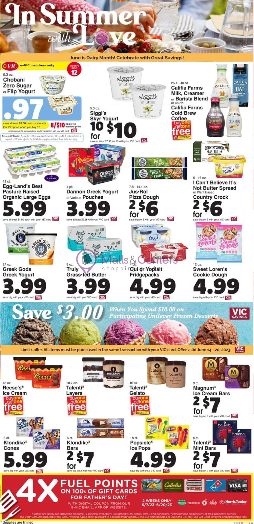 Harris Teeter Weekly ad valid from 06/14/2023 to 06/20/2023 MallsCenters