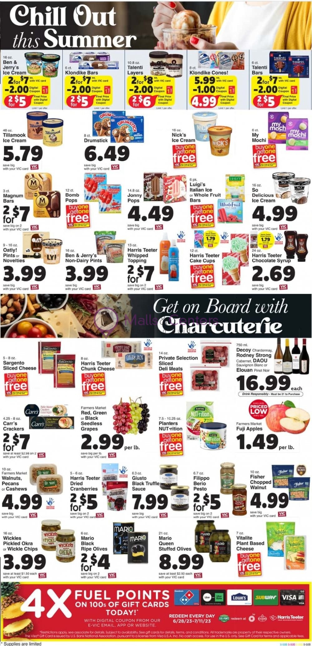 Harris Teeter Weekly ad valid from 06/28/2023 to 07/04/2023 MallsCenters