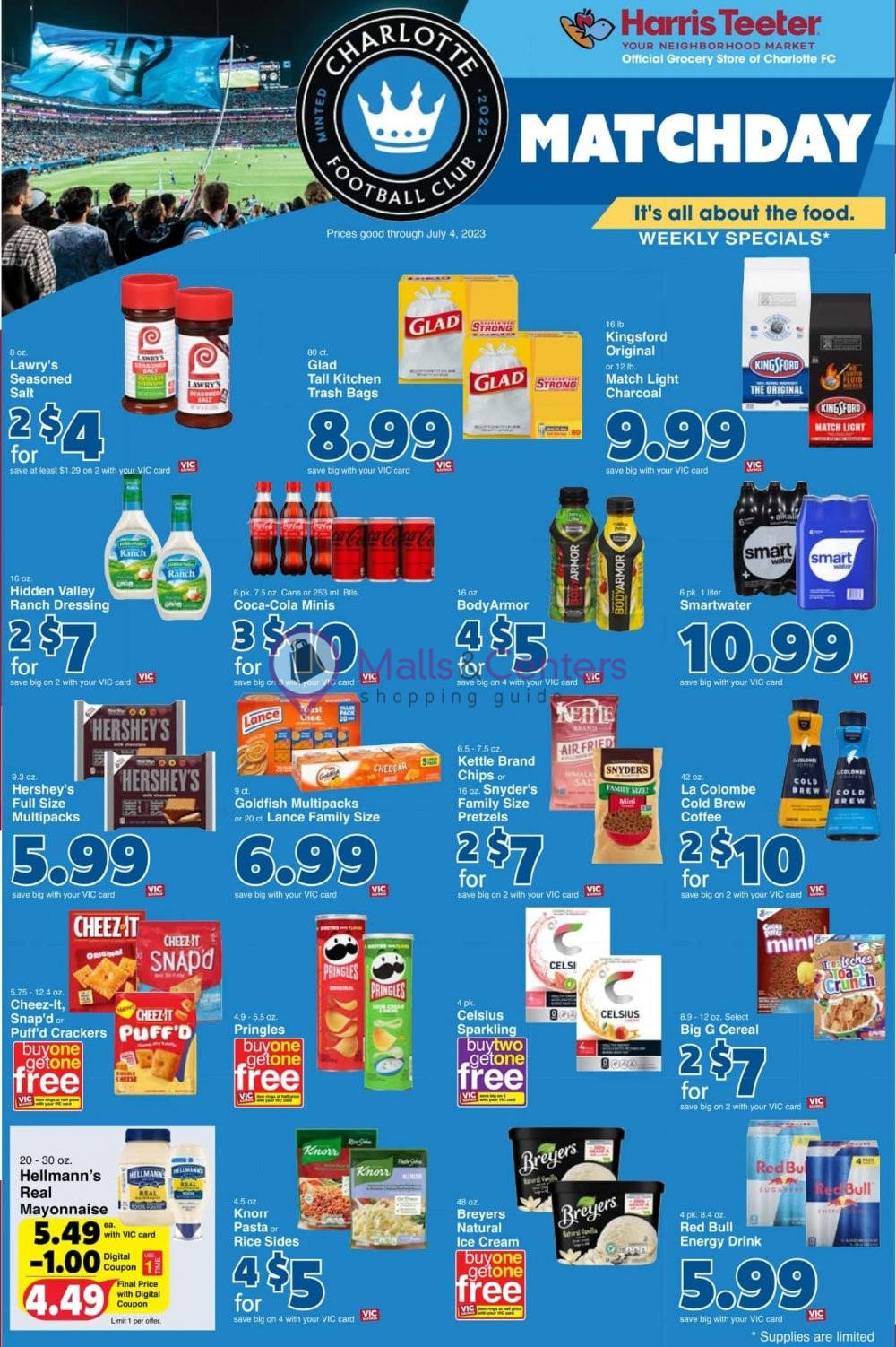 Harris Teeter Weekly ad valid from 06/28/2023 to 07/04/2023 MallsCenters