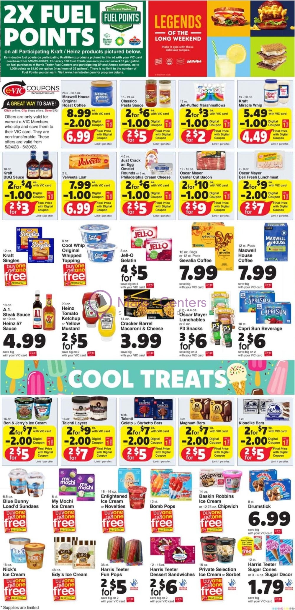 Harris Teeter Weekly ad valid from 05/24/2023 to 05/30/2023 MallsCenters