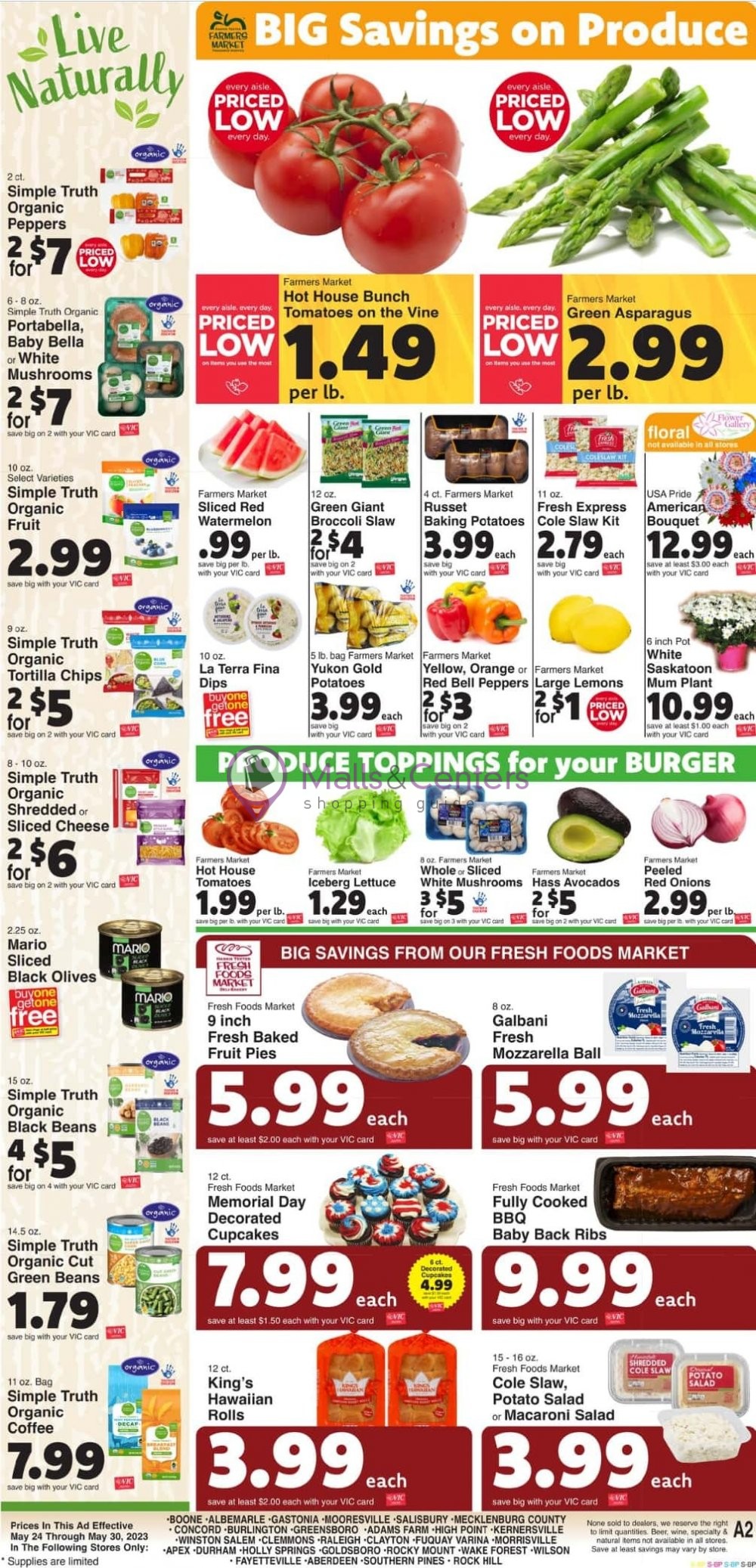 Weekly ad for Harris Teeter valid: 05/24/2023 - 05/30/2023, page 7