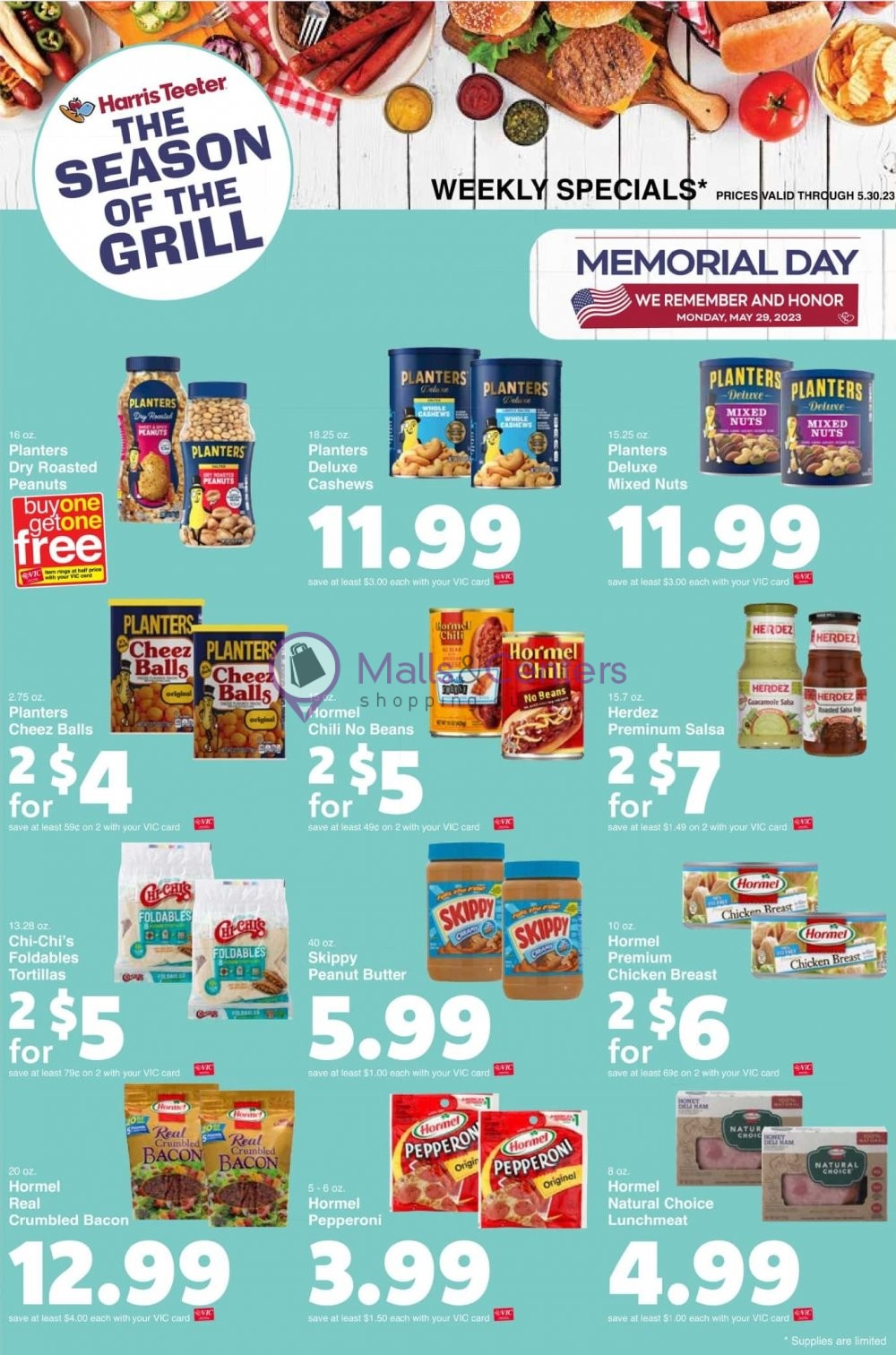 Harris Teeter Weekly ad valid from 05/24/2023 to 05/30/2023 MallsCenters