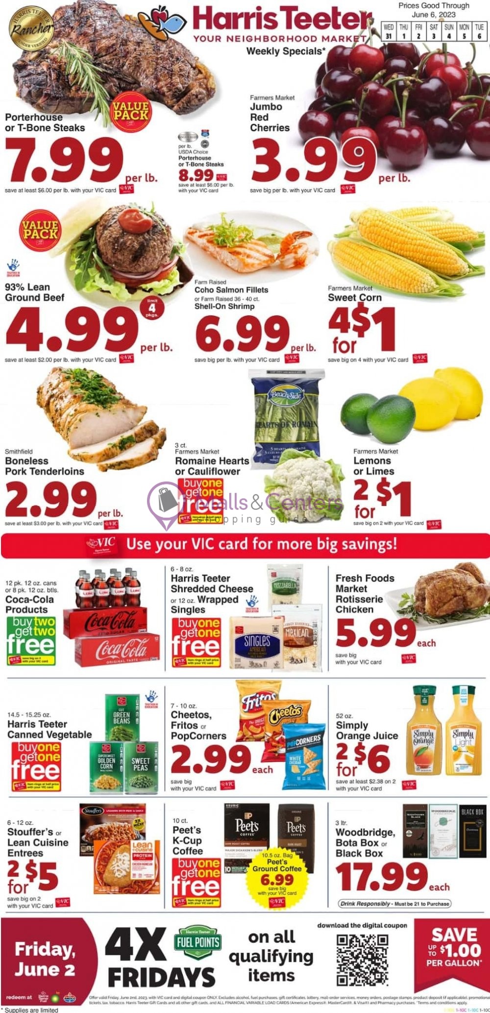 Harris Teeter Weekly ad valid from 05/31/2023 to 06/06/2023 MallsCenters