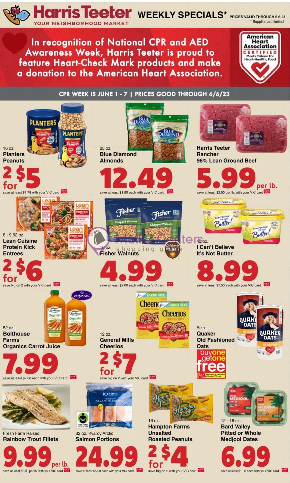 Harris Teeter Weekly ad valid from 05/31/2023 to 06/06/2023 MallsCenters