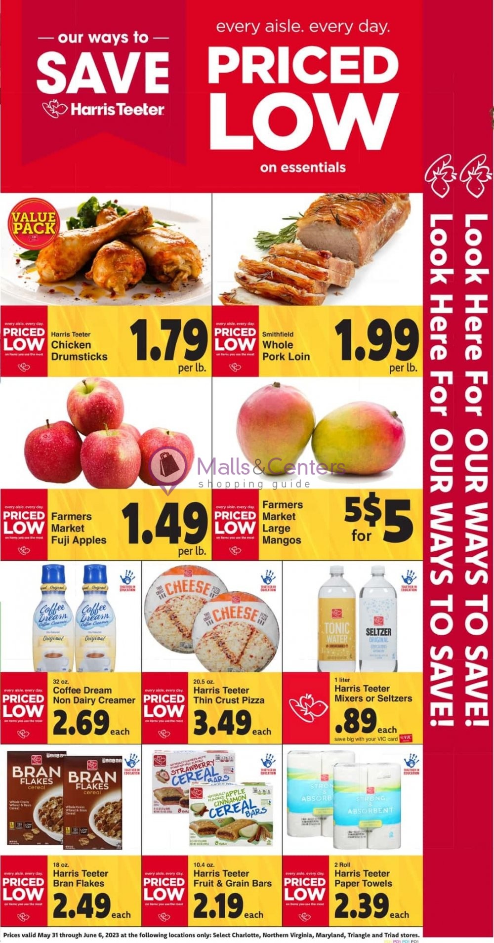 Harris Teeter Weekly ad valid from 05/31/2023 to 06/06/2023 MallsCenters