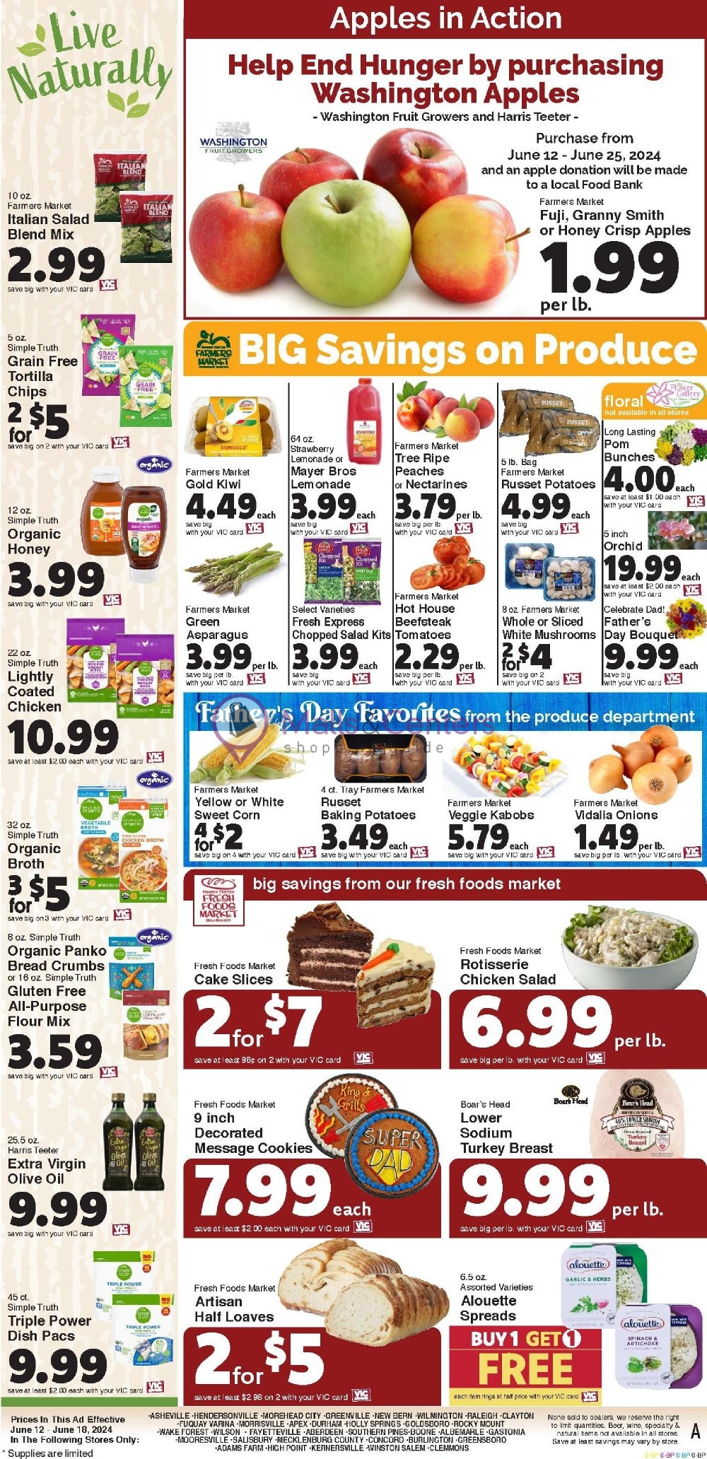 Weekly ad for Harris Teeter valid: 06/12/2024 - 06/18/2024, page 10