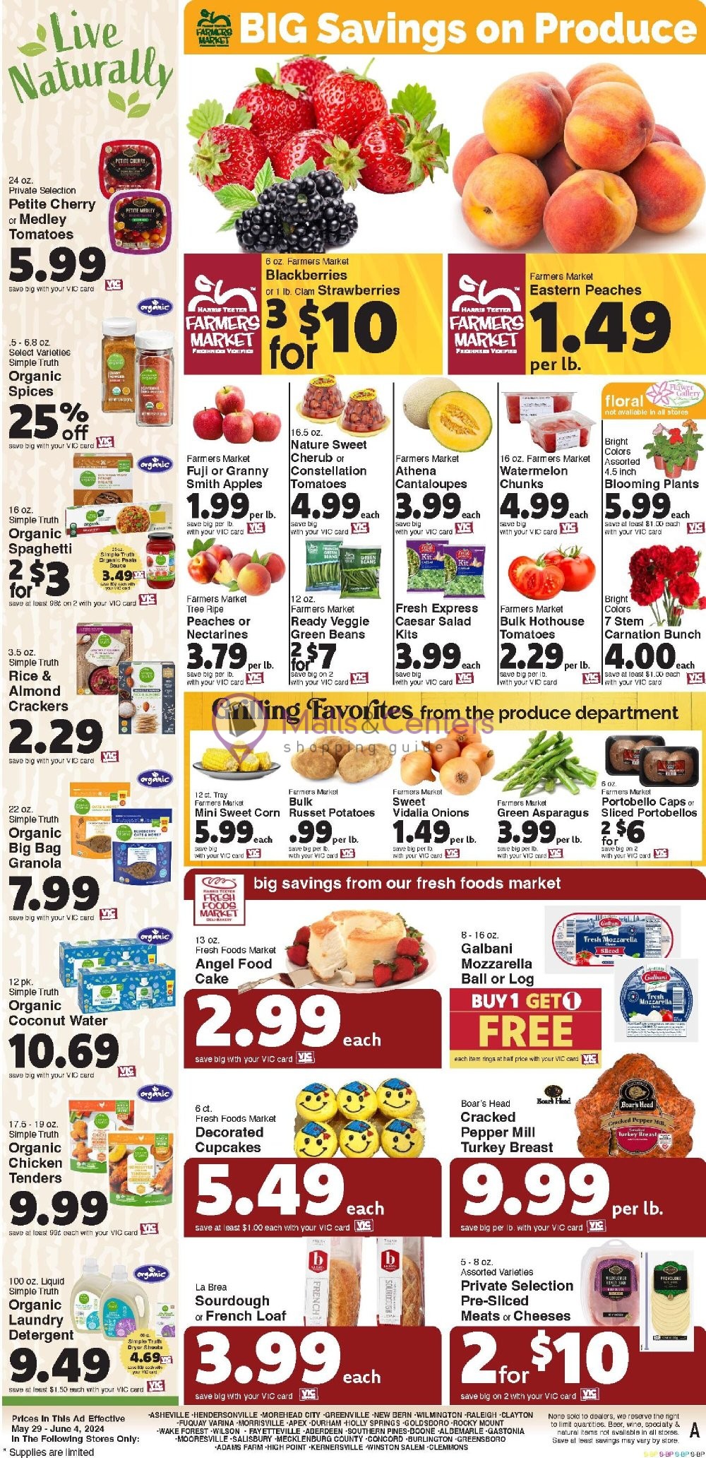 Weekly ad for Harris Teeter valid: 05/29/2024 - 06/04/2024, page 12