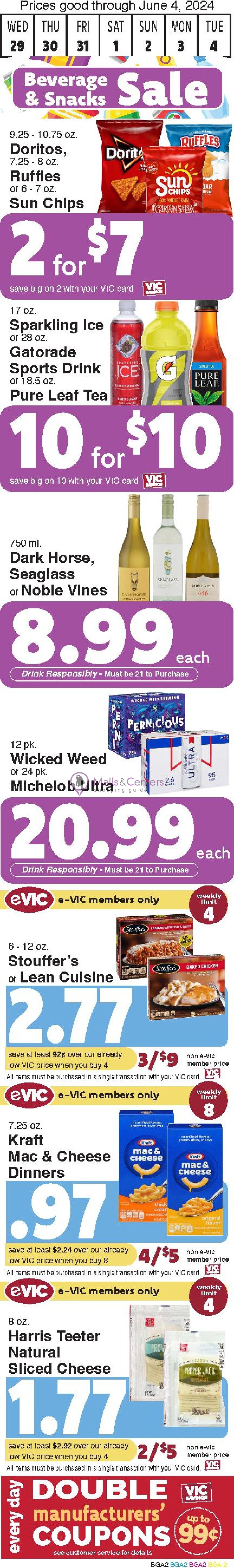 Weekly ad for Harris Teeter valid: 05/29/2024 - 06/04/2024, page 2