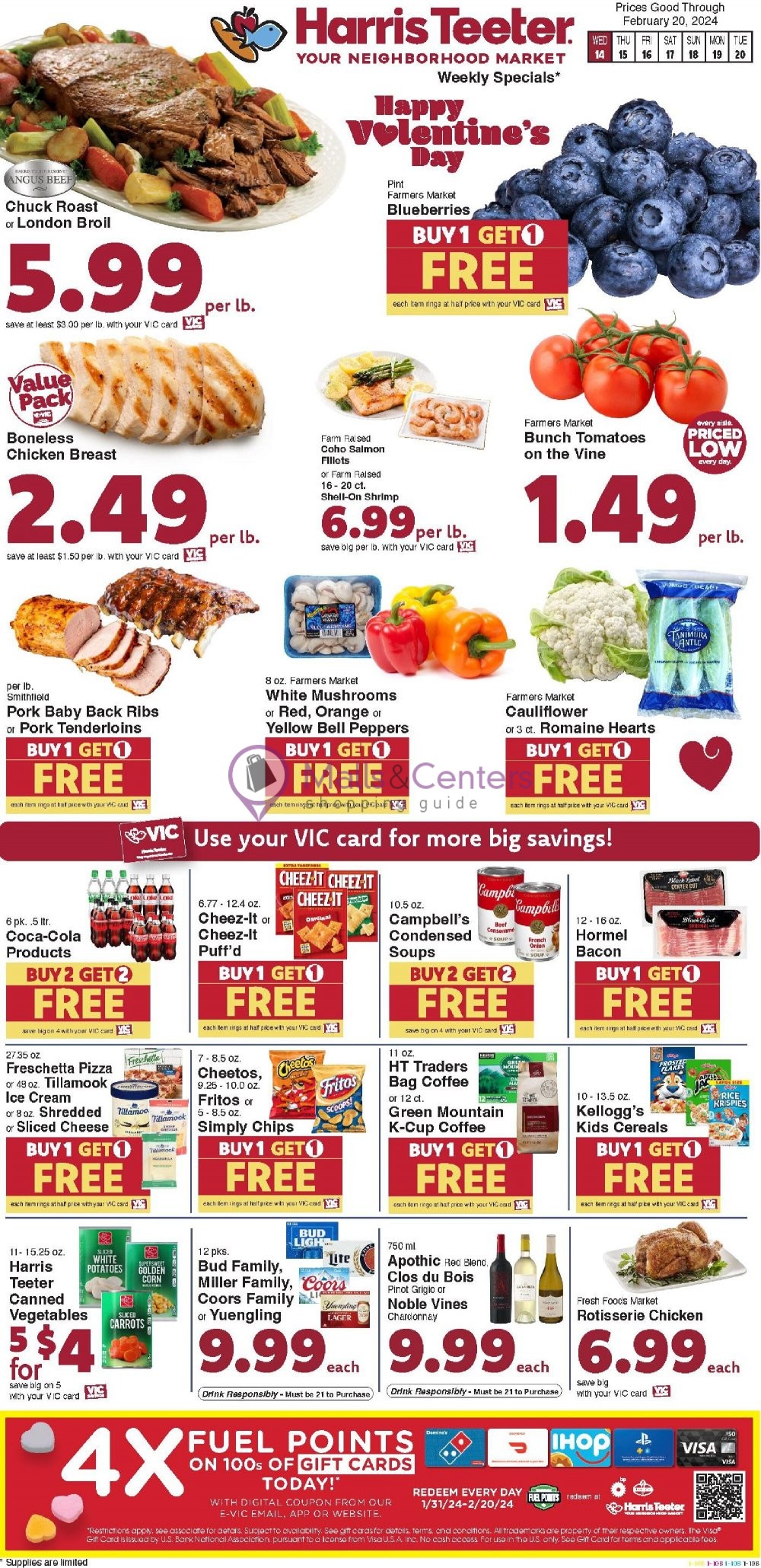 Harris Teeter Weekly Ad, from Wed, 2/14/2024 sales & flyers specials