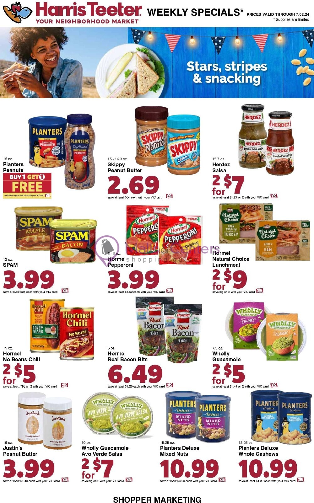 Weekly ad for Harris Teeter valid: 06/26/2024 - 07/02/2024, page 14 Weekly ad for Harris Teeter valid: 06/26/2024 - 07/02/2024, page 14