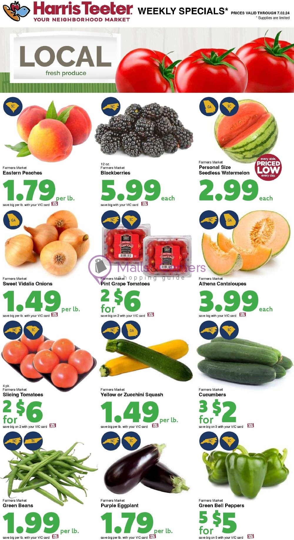 Weekly ad for Harris Teeter valid: 06/26/2024 - 07/02/2024, page 16 Weekly ad for Harris Teeter valid: 06/26/2024 - 07/02/2024, page 16